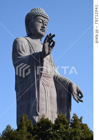 牛久大仏 世界最大のブロンズ立像の写真素材 [79712041] - PIXTA