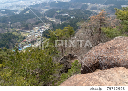 嵩山から見た中之条町 79712998