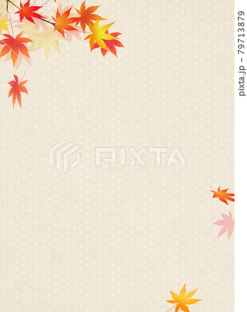 紅葉の背景素材 79713879