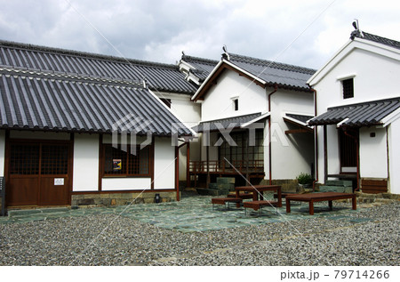 日本の道百選、脇町の重伝建地区 79714266