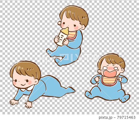 嬰兒插畫集 79715463