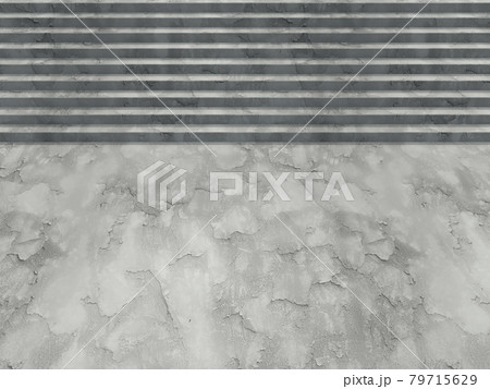 コンクリートの階段の3dcg素材のイラスト素材