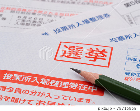 選挙の投票用紙 選挙の投票用紙 79715958
