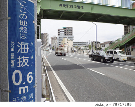 海抜表示・0.6m 79717299