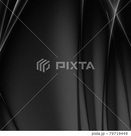 Black abstract volumetric business background , technologic futuristic cover, 3D illustration, 3D rendering 79719449