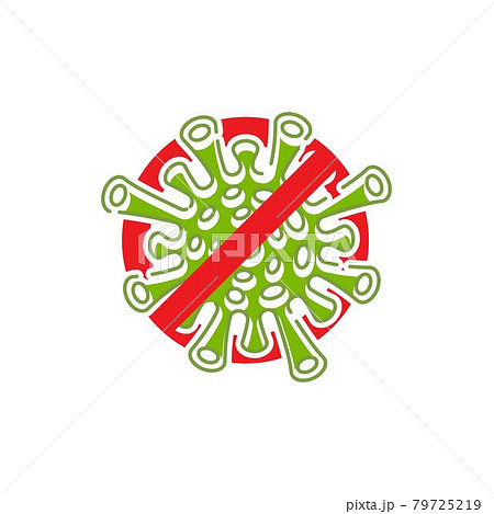 Virus vector illustration icon template design Virus vector illustration icon template design 79725219