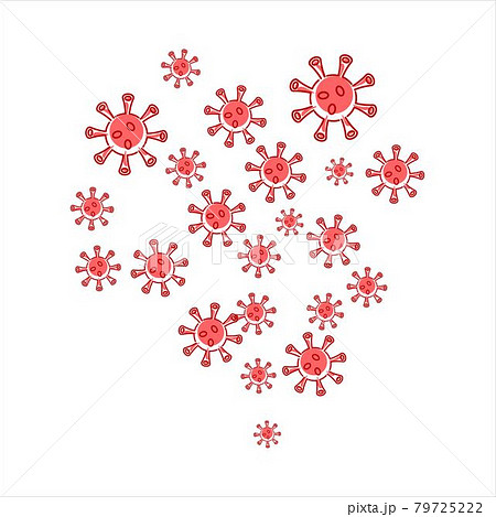 Virus vector illustration icon template design 79725222