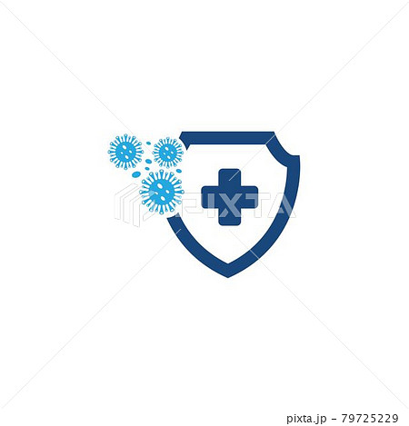 Virus vector illustration icon template design 79725229