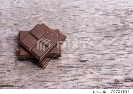 Piece of chocolate Piece of chocolate 79725852