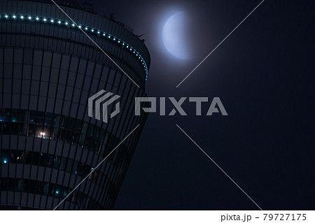 スーパームーン 皆既月食 月蝕 夏 午後 夜 部分月食 天文現象 空 東京スカイツリー 観光 スーパームーン 皆既月食 月蝕 夏 午後 夜 部分月食 天文現象 空 東京スカイツリー 観光 79727175
