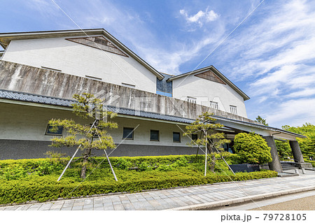 福井県福井市 晴天の福井市立郷土歴史博物館の写真素材 [79728105] - PIXTA