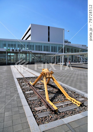 日本最北端の線路・稚内駅(北海道稚内市) 日本最北端の線路・稚内駅(北海道稚内市) 79728512