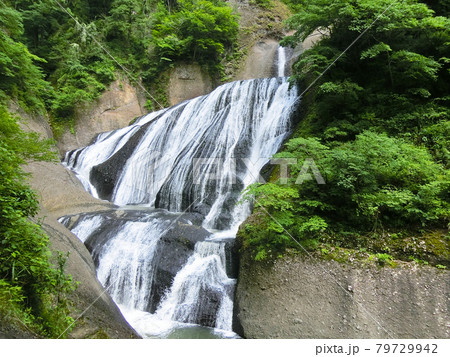 日本三名瀑 袋田の滝(茨城県久慈郡大子町袋田)初夏 日本三名瀑 袋田の滝(茨城県久慈郡大子町袋田)初夏 79729942