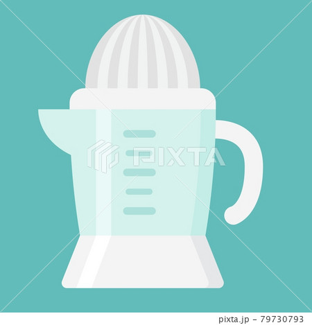 Han juicer flat icon, household and appliance Han juicer flat icon, household and appliance 79730793