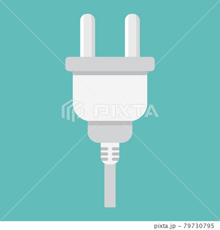 Electric plug flat icon, power and appliance Electric plug flat icon, power and appliance 79730795