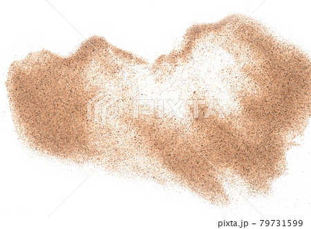 Sand on white 79731599