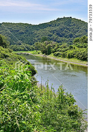 小川町散歩：小川盆地を流れる槻川 79733539