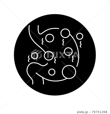 Flatulence olor line icon. Pictogram for web page, mobile app, promo. Flatulence olor line icon. Pictogram for web page, mobile app, promo. 79741268