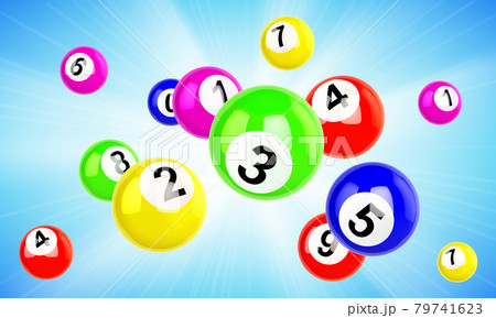 Lotto balls 3d vector bingo, lottery or keno games Lotto balls 3d vector bingo, lottery or keno games 79741623