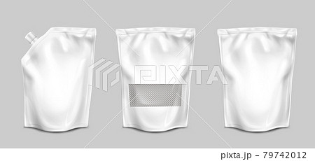 Doypack, pouch bags with transparent surface set Doypack, pouch bags with transparent surface set 79742012
