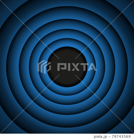 Retro cartoon movie style blue background. Your text is here. Vector illustration. 79743569