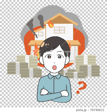Fire double-decker money about men Fire double-decker money about men 79746631