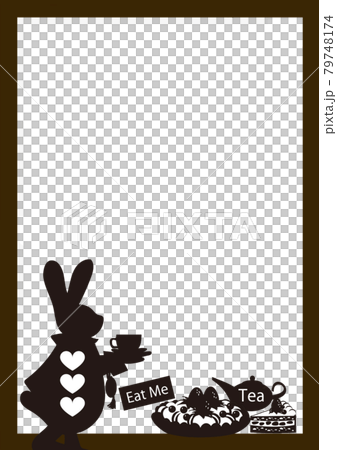 Alice in Wonderland Menu Rabbit Information 79748174