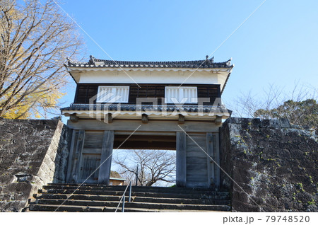 臼杵城の「畳櫓」(臼杵公園/大分県臼杵市) 臼杵城の「畳櫓」(臼杵公園/大分県臼杵市) 79748520