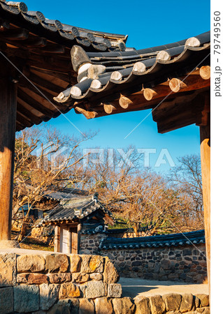 Byeongsan Seowon Historic Site in Andong, Korea 79749560