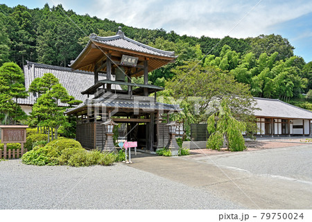 小川町散歩：西光寺　曹洞宗　鐘楼門 79750024