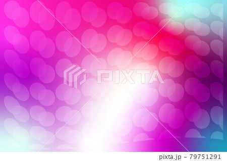 グラデーションの背景 赤ピンク紫色 丸模様のイラスト素材