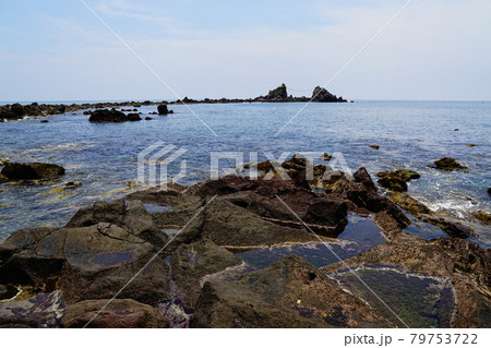 真鶴半島 海岸と三ツ石 真鶴半島 海岸と三ツ石 79753722
