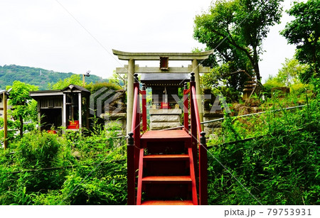 熱海　伊豆山神社から本宮へ行く途中　稲荷大神 79753931