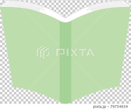 Green open book 79754634