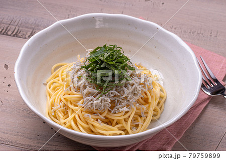 じゃこと大葉のパスタ 79759899