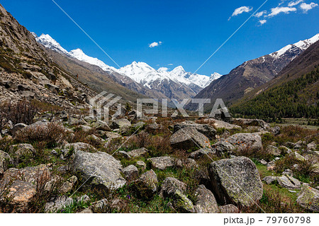 View from Chitkul Village, Himachal Pradesh View from Chitkul Village, Himachal Pradesh 79760798