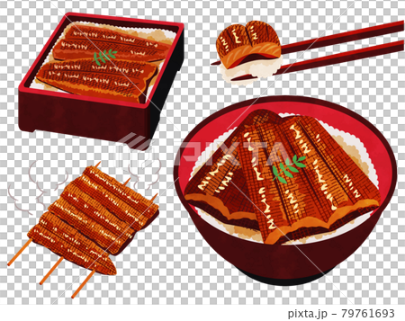 うなぎ蒲焼　セット 79761693