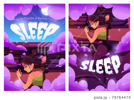 How To Create A Better Sleep Cartoon Ad Poster のイラスト素材 How To Create A Better Sleep Cartoon Ad Poster のイラスト素材