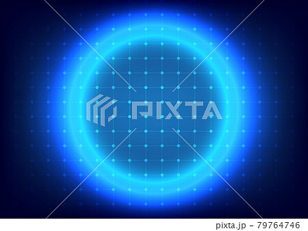 Futuristic sci-Fi glowing circuit. Neon light effect. Abstract interface background. Screen for placeholder and landing page design. Digital business Futuristic sci-Fi glowing circuit. Neon light effect. Abstract interface background. Screen for placeholder and landing page design. Digital business 79764746