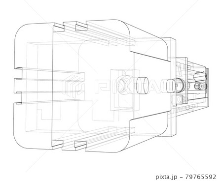 Abstract industry object concept. Vector 79765592