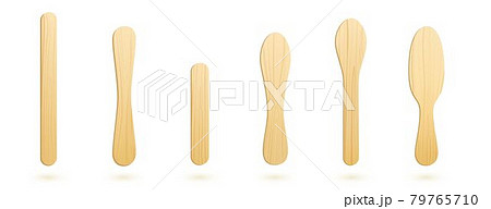 Popsicle sticks, wooden elements for ice cream Popsicle sticks, wooden elements for ice cream 79765710