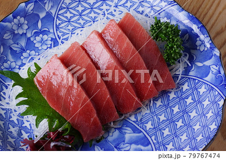 まぐろ刺身 中とろ まぐろ刺身 中とろ 79767474