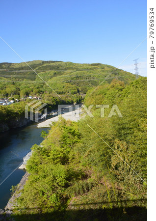 荒川の中流域(白鳥橋/埼玉県秩父郡長瀞町) 荒川の中流域(白鳥橋/埼玉県秩父郡長瀞町) 79769534