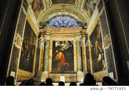 イタリア、ローマ、サン・ルイジ・デイ・フランチェージ教会、カラヴァッジョ三部作のある礼拝堂 イタリア、ローマ、サン・ルイジ・デイ・フランチェージ教会、カラヴァッジョ三部作のある礼拝堂 79771935