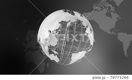 モノトーンのデジタルネットワークイメージ白背景 モノトーンのデジタルネットワークイメージ白背景 79773266