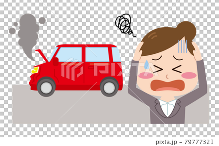 一位因事故陷入困境的女上班族 79777321