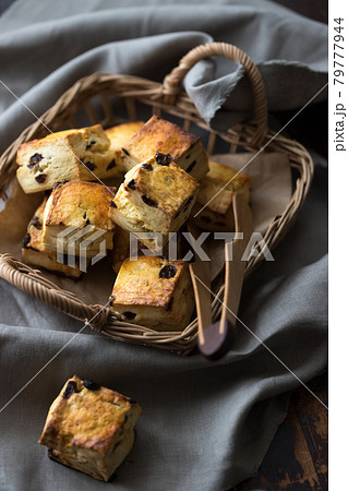 レーズンのスコーン 79777944