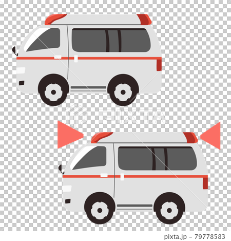 救急車のイラスト素材 救急車のイラスト素材