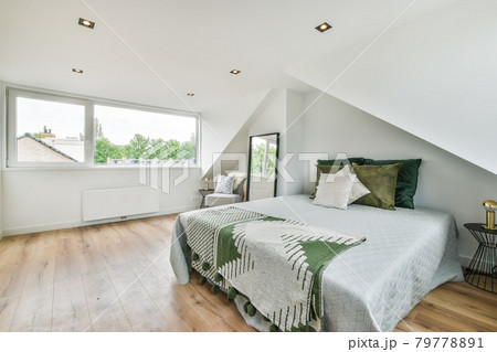 Luxury bedroom of house in beautiful design 79778891