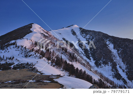 春の常念岳登山 春の常念岳登山 79779171